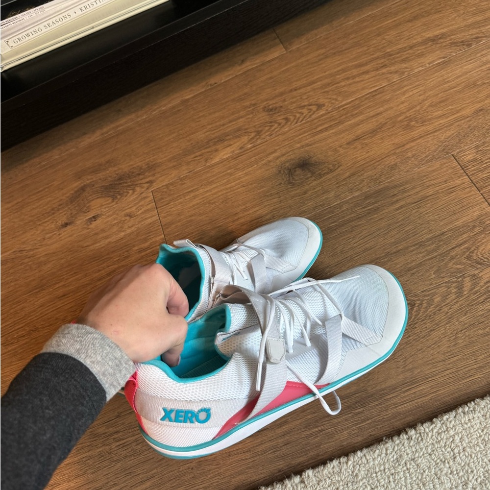 Xero Women's Athletic Shoes - White and Pink
